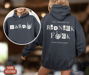 Same Old Redneck Hardy Concert Hoodie - Sunlit Funlit | Graphic Tees for Country Concert Addicts